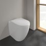 Villeroy & Boch Subway 2.0 Floor-Standing Rimless Washdown Toilet with Directflush - White Alpin