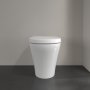 Villeroy & Boch O.Novo Compact Floor-Standing Rimless Washdown Toilet with Directflush - White Alpin