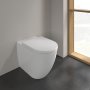 Villeroy & Boch Subway 3.0 Floor-Standing Rimless Washdown Toilet with Twistflush - White Alpin