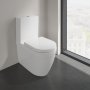 Villeroy & Boch Architectura Close-Coupled Rimless Washdown Toilet Suite with Directflush - White Alpin