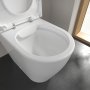 Villeroy & Boch Avento Close-Coupled Rimless Washdown Toilet Suite with Directflush - White Alpin