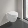 Villeroy & Boch Architectura Compact Soft Close Toilet Seat and Cover with Quick Release - White Alpin