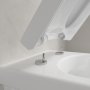 Villeroy & Boch Architectura Compact Soft Close Toilet Seat and Cover with Quick Release - White Alpin