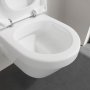 Villeroy & Boch Architectura Compact Soft Close Toilet Seat and Cover with Quick Release - White Alpin