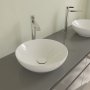 Villeroy & Boch Loop & Friends 420mm Round Countertop Basin with Overflow - White Alpin