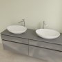 Villeroy & Boch Loop & Friends 560 x 380mm Oval Countertop Basin with Overflow - White Alpin