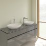 Villeroy & Boch Loop & Friends 560 x 380mm Curved Countertop Basin with Overflow - White Alpin