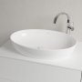 Villeroy & Boch Artis 610 x 410mm Oval Countertop Basin without Overflow - White Alpin