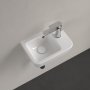 Villeroy & Boch O.Novo 360mm Wall-Hung Cloakroom Basin with Overflow - Right Hand