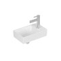 Villeroy & Boch Avento 360mm Wall-Hung Cloakroom Basin without Overflow - Left Hand