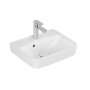 Villeroy & Boch O.Novo 450 x 370 x 160mm Basin with Overflow - White Alpin