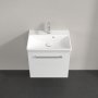 Villeroy & Boch Avento 500mm 1 Right Hand Door Vanity Unit - Brilliant White