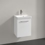 Villeroy & Boch Avento 400mm 1 Right Hand Door Vanity Unit - Brilliant White