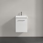 Villeroy & Boch Avento 400mm 1 Right Hand Door Vanity Unit - Brilliant White