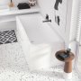 Villeroy & Boch Architectura 1800 x 800mm Rectangular Double Ended Bath - White Alpin