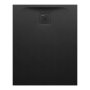 Laufen Pro Marbond Black 1100 x 900mm Shower Tray (Drain on Short Side)