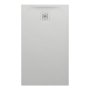 Laufen Pro Marbond Light Grey 1200 x 700mm Shower Tray (Drain on Short Side)