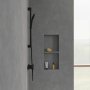 Villeroy & Boch Universal Exposed Round Thermostatic Shower Mixer - Matt Black