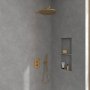 Villeroy & Boch Universal Round 350mm Shower Head - Brushed Gold