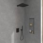 Villeroy & Boch Universal Square 350mm Shower Head - Matt Black