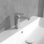 Villeroy & Boch Architectura Square Single Lever Basin Mixer - Chrome