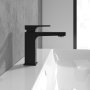 Villeroy & Boch Architectura Square Single Lever Basin Mixer - Matt Black