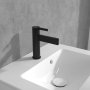 Villeroy & Boch Dawn Slim Single-Lever Basin Mixer - Matt Black