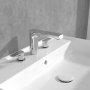 Villeroy & Boch Liberty Three-Hole Basin Mixer - Chrome