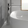 Villeroy & Boch O.Novo Tall Single-Lever Basin Mixer with Push-Down Waste - Chrome