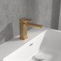 Villeroy & Boch Subway 3.0 Single Lever Basin Mixer - Brushed Gold