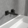 Villeroy & Boch Subway 3.0 Wall Mounted Single Lever Basin Mixer - Matt Black