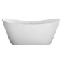 Trojan Emerald 1700 x 800mm Double Ended Freestanding Slipper Bath - Matt White