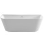 Trojan Darlington 1700 x 800mm Double Ended Back To Wall Freestanding Bath