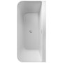 Trojan Darlington 1700 x 800mm Double Ended Back To Wall Freestanding Bath