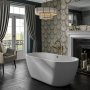 Trojan Alcora 1415 x 750mm Freestanding Double Ended Bath