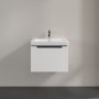 Villeroy & Boch Subway 2.0 600mm 1 Drawer Vanity Unit - Gloss White