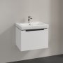 Villeroy & Boch Subway 2.0 600mm 1 Drawer Vanity Unit - Gloss White