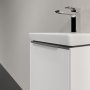 Villeroy & Boch Subway 3.0 350mm 1 Door Vanity Unit with Chrome Handle - Brilliant White