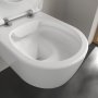 Villeroy & Boch Avento Wall-Mounted Pan & Slim Soft Close Seat Combi-Pack - White Alpin