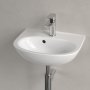 Villeroy & Boch O.Novo 450mm Wall Hung Oval Basin - White Alpin