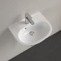 Villeroy & Boch O.Novo 450mm Wall Hung Oval Basin - White Alpin