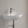 Villeroy & Boch O.Novo 450mm Wall Hung Oval Basin - White Alpin