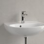 Villeroy & Boch O.Novo 500mm Wall Hung Oval Basin - White Alpin