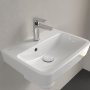 Villeroy & Boch O.Novo 500 x 370 x 160mm Basin with Overflow - White Alpin