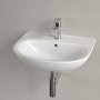 Villeroy & Boch O.Novo 550mm Wall Hung Oval Basin - White Alpin