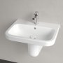 Villeroy & Boch Architectura 600mm Wall-Hung Basin with Overflow - White Alpin