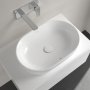 Villeroy & Boch Architectura 600mm Oval Countertop Basin with Overflow - White Alpin