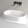 Villeroy & Boch Architectura 600mm Oval Countertop Basin with Overflow - White Alpin