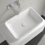 Villeroy & Boch Architectura 600mm Rectangular Countertop Basin with Overflow - White Alpin