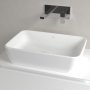 Villeroy & Boch Architectura 600mm Rectangular Countertop Basin with Overflow - White Alpin